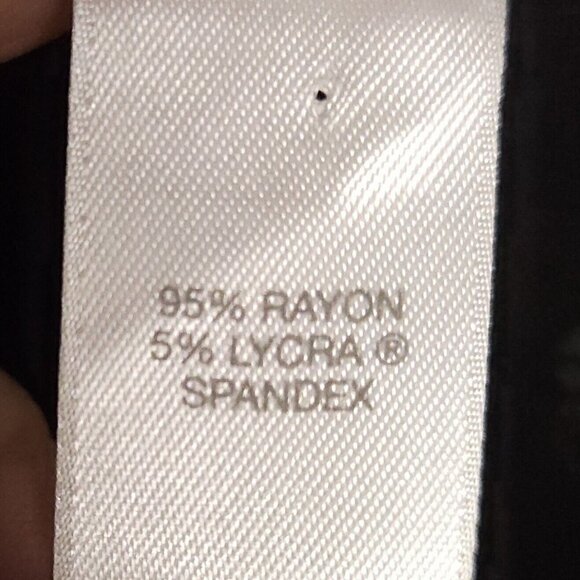 J. Jill Wearable Collection Black Stretchy Open Front Top XS - Picture 6 of 6